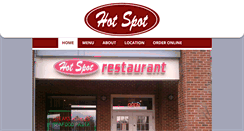 Desktop Screenshot of hotspotfamilyrestaurant.com